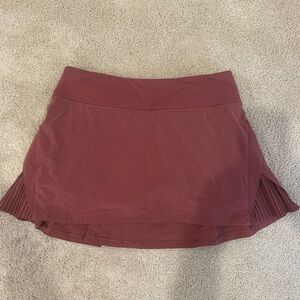Lululemon Athletica Mauve Pink Skirt *style no longer made!